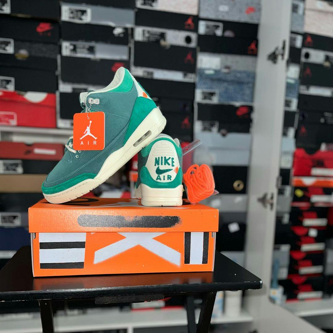 (Women) Nina Chanel Abney x Air Jordan Air 3 Retro SP 'Bicoastal' FZ7974-300 (Women) Nina Chanel Abney x Air Jordan Air 3 Retro SP 'Bicoastal' FZ7974-300